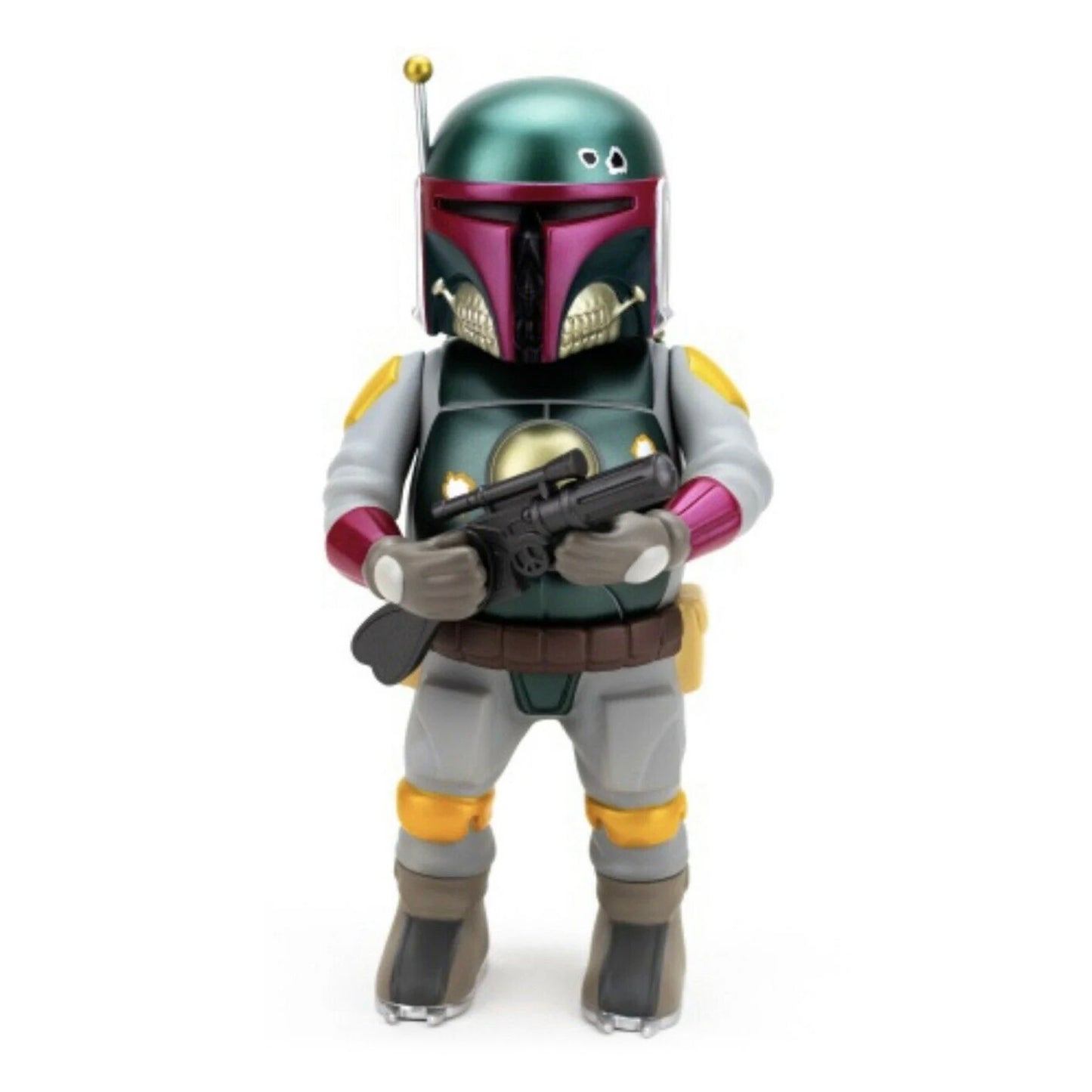 Ron English - Iron Skin Boba Fett Grin Vinyl Figure