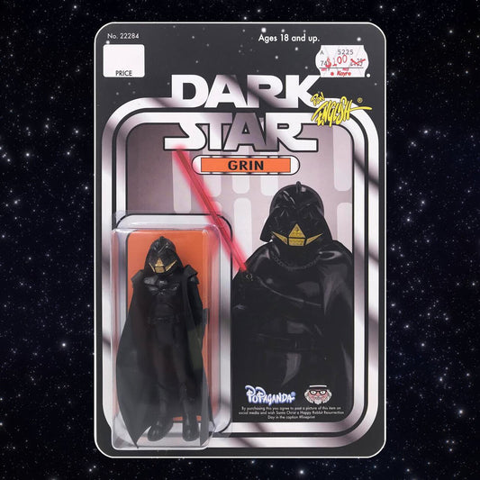 Ron English x DKE Toys - Dark Star Grin Gold DCON 2019 Exclusive