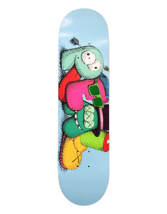 KAWS - "Real" Blue Skateboard Deck, 2007 (Not Sealed)