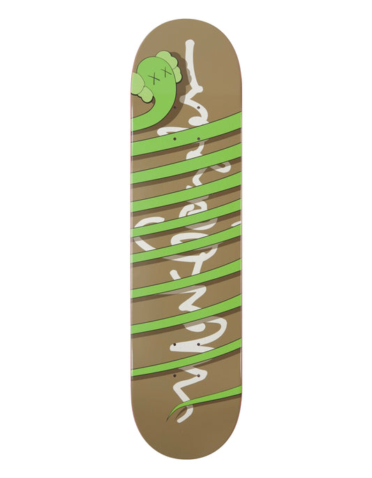 KAWS x Krooked - Bendy Skateboard Deck, 2004 (Sealed)