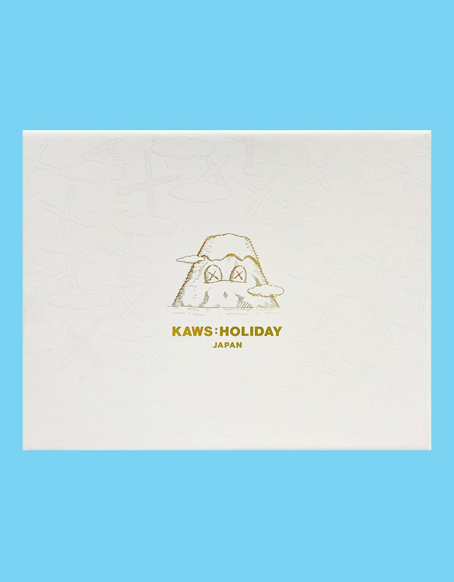 KAWS: Holiday - JAPAN Mount Fuji Ceramic Plate Set of 4 Multicolor