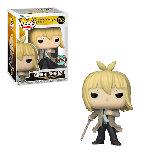 Funko Pop! Animation: Tokyo Ghoul - Ginshi Shirazu #1128 Specialty Series